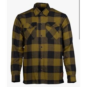Cortech Bender Flannel Shirt with CE Armor for Motorcycle Riding Sz small NWT